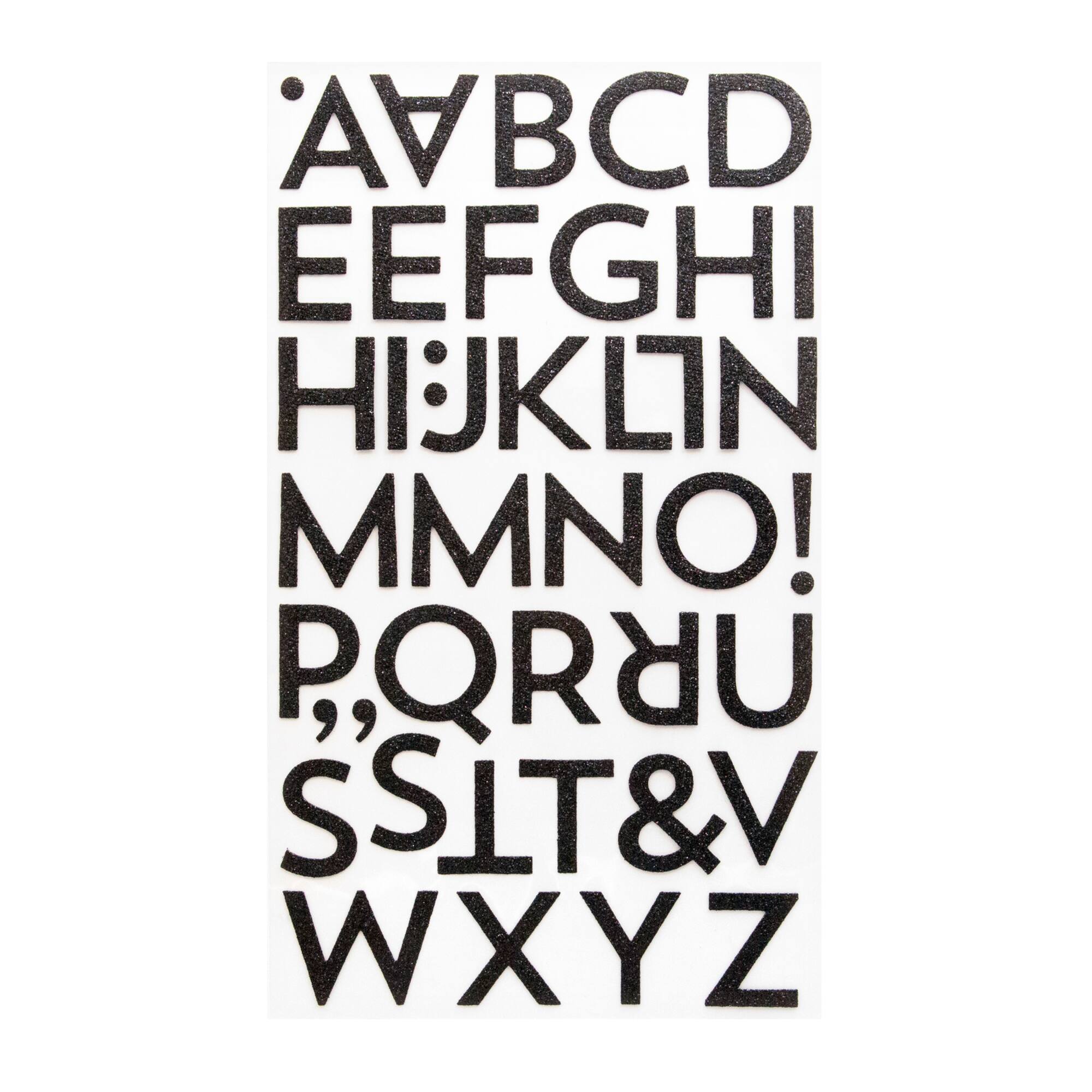 Glitter Alphabet Stickers by Recollections